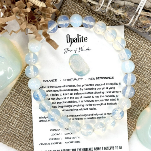 Opalite Bracelet - Reducing Fatigue and Increasing Energy | For Male & Female