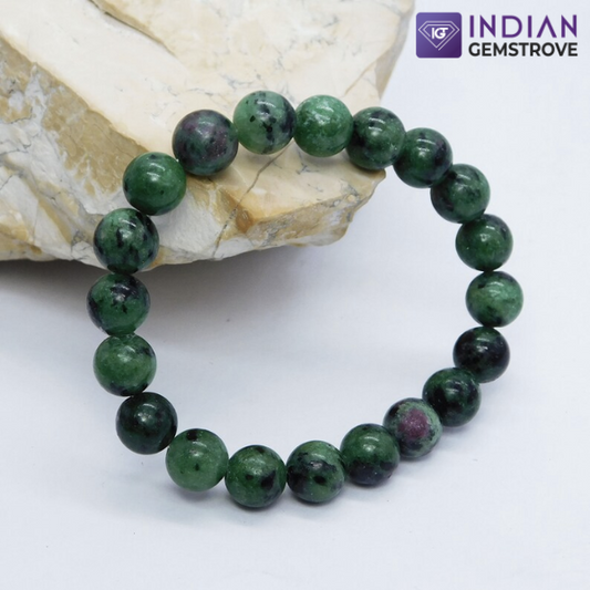 Ruby Zoisite Bracelet - Reducing Fatigue and Increasing Energy | For Male & Female