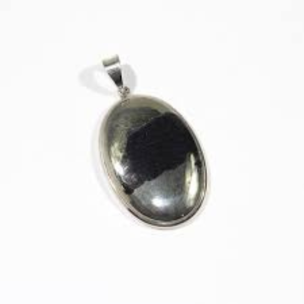 Pyrite Polished Pendant For Attracting Money and Success in Life