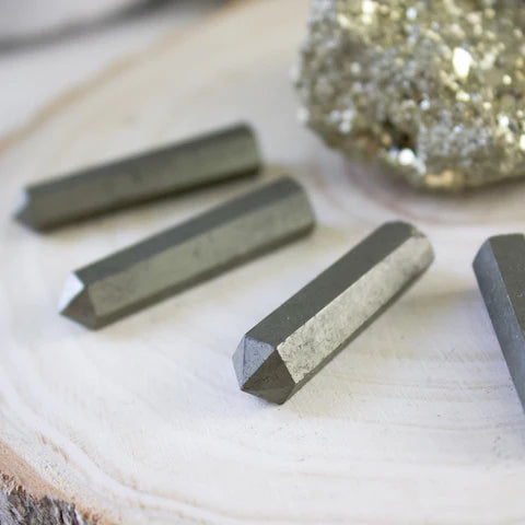 Pyrite Pencil Point - 100% Genuine to attract Money in your Life
