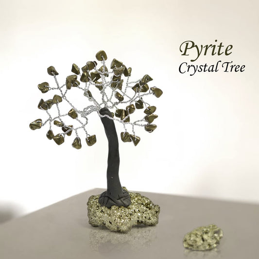 Natural Pyrite Tree - Original Pyrite Natural Tree Decorative Pyrite Item For House & Offices